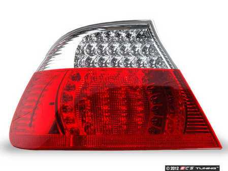 ES#174502 - 63216937453 - Outer LED Tail Light - Left - LED tail lights with clear turn signal - Genuine BMW - BMW
