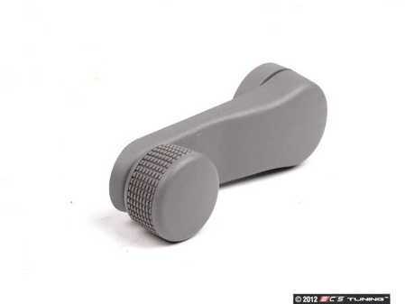 ES#4508 - 1H0837581DU71 - Window Crank-Priced Each - Flannel Grey window crank for manual windows - Genuine Volkswagen Audi - Volkswagen
