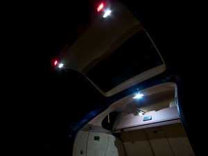 ES#2681075 - 001350ZIZ05KT - LED Hatch Light Kit - Improve the lighting in your cargo area with new LED bulbs from Ziza - ZiZa - Porsche