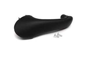 ES#1733774 - 20381016519116 - Front Right Interior Door Pull - Black Dull (Color Code 9116) - Genuine Mercedes Benz - Mercedes Benz