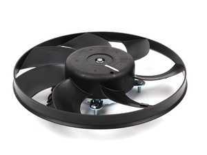ES#2570063 - 1K0959455ET - Auxiliary Fan Assembly - 295mm - Smaller of the two fans found behind the radiator - Meyle - Audi Volkswagen