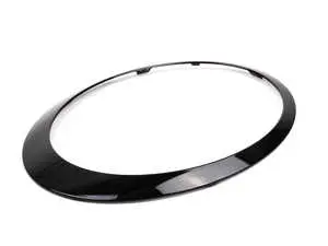 Headlight Trim Ring Jet Black - Driver ( Left )