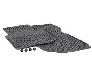 Rubber Floor Mat Set - Front