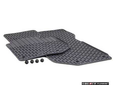 ES#125250 - 51479401971 - Rubber Floor Mat Set - Front - Protect your carpet from whatever mother nature can dish out - Genuine BMW - BMW