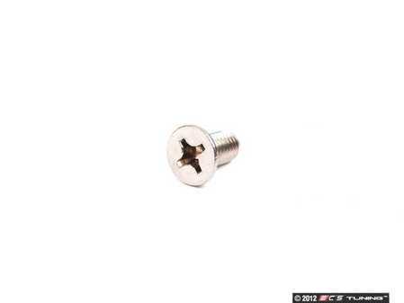 ES#2570138 - 92010A424 - Stainless Steel Brake Rotor Set Screw - Priced Each - Holds brake rotor to hub when wheel is removed (M6x12) - ECS - Volkswagen Porsche