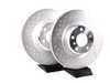 ES#2568783 - 34206797598KT - BMW Performance Rear Cross Drilled & Slotted Brake Rotors - Pair (345x24) - Race quality braking option from the factory - Genuine BMW - BMW