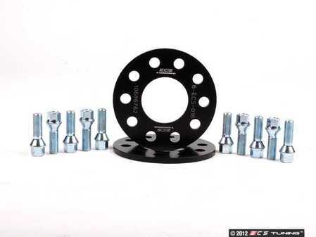ES#2568314 - 6-ECS-018 -  Wheel Spacer & Bolt Kit - 8mm With Conical Seat Bolts - Complete kit for two wheels, comes with everything you need to install spacers on your aftermarket wheels - ECS - Audi