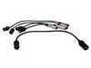 ES#2574714 - 1HM998031 - Ignition Wire Set - Original style ignition set with coil wire. - Bougicord - Volkswagen