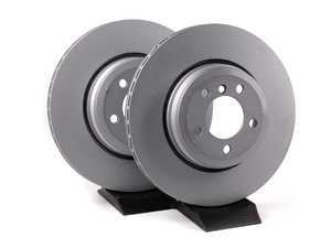 ES#2136839 - 34211166129 - Rear Brake Rotor - Pair (345x24) - Cost effective alternative to Genuine BMW parts - Zimmermann - BMW