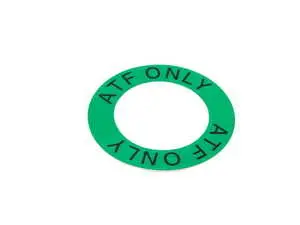 Power Steering Reservoir Cap Label