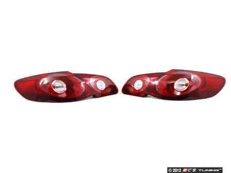 ES#2538758 - 3C894532078a - R-Line Tail Light Set - Darkened tail lights from the R-Line. - Genuine Volkswagen Audi - Volkswagen