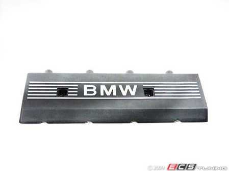 ES#18191 - 11121702856 - Cylinder Head Cover - Right - Black plastic beauty cover for the cylinder head - Genuine BMW - BMW