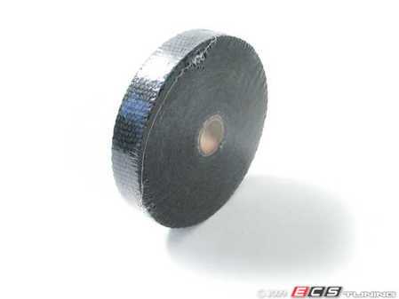 ES#261428 - 010107 - Black Exhaust Wrap - 1" X 50ft - Increase power by containing exhaust heat - DEI - 