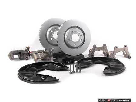 ES#258769 - B6B7S4RBCPLN - Rear Big Brake Kit - Stage 2 - Plain Rotors (300x22) - (NO LONGER AVAILABLE) - Upgrade to the stopping power of the Audi S4 - Assembled By ECS - 