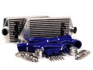 ES#2550260 - FMINT996BLUE - Intercooler Upgrade Kit With Blue Silicone Hoses - Cooler charge air equals bigger horsepower - Forge - Porsche