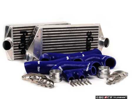 ES#2550260 - FMINT996BLUE - Intercooler Upgrade Kit With Blue Silicone Hoses - Cooler charge air equals bigger horsepower - Forge - Porsche