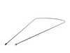 ES#61204 - 34326752219 - E53 X5 Rear brake hard line - M10/M12 3020mm length - Genuine BMW - BMW