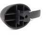 ES#83791 - 51167136031 - Sun Visor Bracket - Panther Black - Mounts and snaps the visor in and out - Genuine MINI - MINI