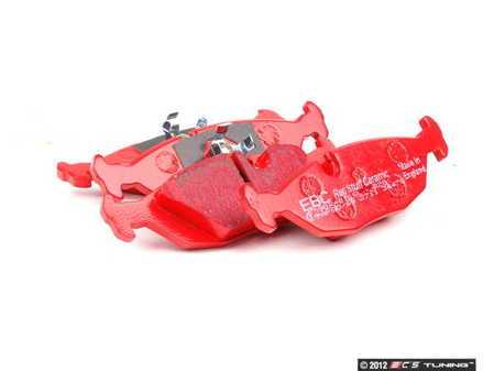 ES#520544 - DP3447C - Rear RedStuff Performance Brake Pad Set - A high performance street pad, featuring Kevlar technology - EBC - BMW