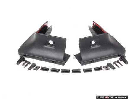 ES#196382 - 82160415114 - Front Factory Mud Flaps / Splash Guards Contoured - Priced As Set - (NO LONGER AVAILABLE) - Defeat rocks and mud from side of your MINI - Genuine MINI - 