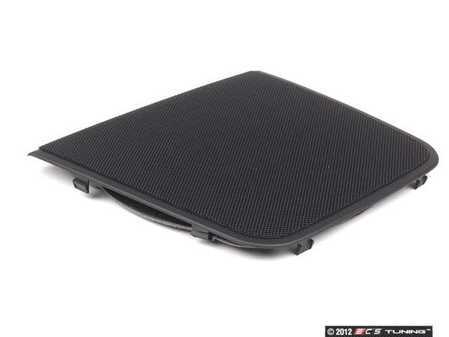 ES#120391 - 51468222943 - Rear Deck Speaker Cover - Priced Each - Schwarz/Black. Protects the speakers located in the rear deck - Genuine BMW - BMW