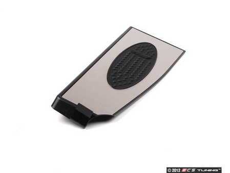 ES#123435 - 51477900737 - Dead Pedal Cover - ///M - (NO LONGER AVAILABLE) - Schwarz/Black. Features a rubber foot pad with the ///M logo - Genuine BMW - 