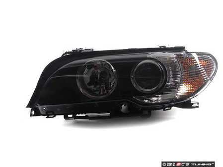 ES#172967 - 63127165907 - Halogen Headlight Assembly - Left - One piece design with white turn indicators - Genuine BMW - BMW