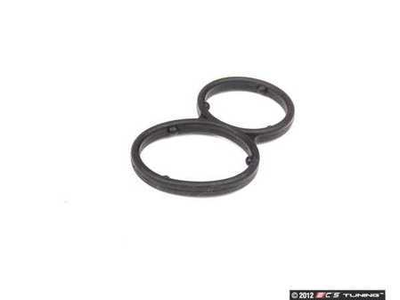 ES#268895 - 021115446A - Oil Filter Housing Gasket - (NO LONGER AVAILABLE) - Figure 8 looking O-Ring between engine block & oil filter housing - Genuine Volkswagen Audi - 