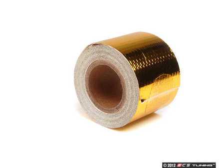 ES#2568512 - 010394 - Reflect-A-Gold Roll - 1.5" X 15 - Control heat and dress up your engine bay - DEI - Audi BMW Volkswagen Mercedes Benz MINI Porsche