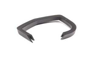 ES#111931 - 51437056389 - Exterior Securing Ring - Left - Schwarz/Black, secures the wind fairing to the back of the seats - Genuine BMW - BMW