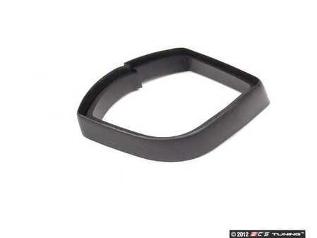 ES#111938 - 51437056396 - Interior Securing Ring - Right - Schwarz/Black, secures the wind fairing to the back of the seats - Genuine BMW - BMW
