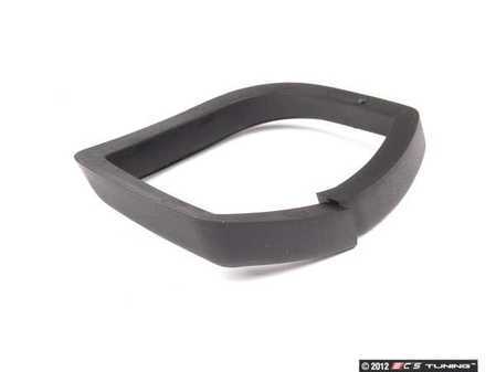 ES#111937 - 51437056395 - Interior Securing Ring - Left - Schwarz/Black, secures the wind fairing to the back of the seats - Genuine BMW - BMW