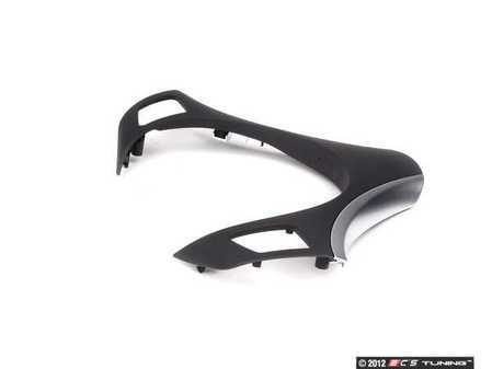ES#2100651 - 32306850544 - Sport Steering Wheel Trim Cover - Black/Pearl Gloss - An easy way to personalize your interior - Genuine BMW - BMW