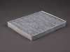 ES#2538613 - 95557221910 - Cabin Filter - Activated charcoal filter for clean air inside your vehicle - Bosch - Porsche