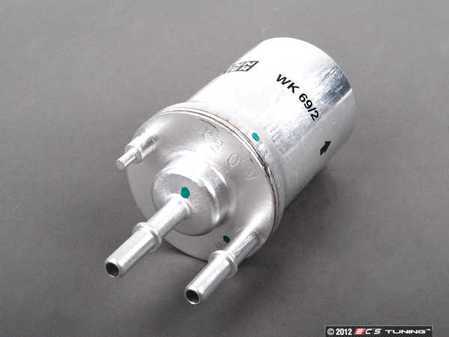 ES#2713062 - 6Q0201051J - Fuel Filter - Located underneath your vehicle near the fuel tank - Mann - Audi