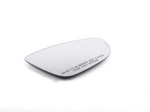 ES#2224777 - 5C6857522E - Heated Mirror Glass - Right - New factory mirror glass for your passenger's side mirror housing - Genuine Volkswagen Audi - Volkswagen