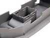 ES#98401 - 51413415811 - Window Switch Cover - Gray - Front Right - Gray plastic trim that surrounds the window switch. - Genuine BMW - BMW