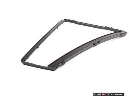 ES#95095 - 51348194768 - Rear Door Window Seal - Left - The rubber seal found between the door frame and small rear door window - Genuine BMW - BMW