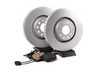 ES#2562608 - 8E0615301ADKT2 - Front Brake Service Kit - Featuring Meyle rotors and ECS DD23 ceramic brake pads. - Assembled By ECS - Audi