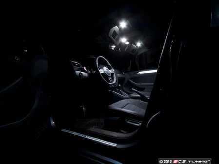 ES#2575982 - 5C6898002GLI4 - LED Vanity Mirror Lighting Kit - See details like never before, with LED bulbs for your vanity mirrors from Ziza. - ZiZa - Volkswagen