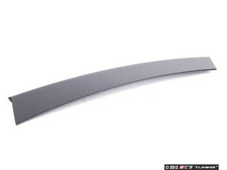 ES#96025 - 51368209003 - Matte Shadowline Trim - Left - "C" pillar trim for rear quarter window - Genuine BMW - BMW