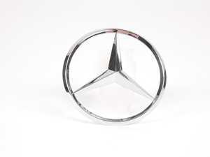 ES#1774144 - 2157580058 - Mercedes-Benz Start Emblem - Located on the trunk lid of your car - Genuine Mercedes Benz - Mercedes Benz