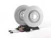 ES#2562185 - 8E0615301TK1 - Front Brake Service Kit - Featuring ECS V5 rotors and ECS DD23 ceramic pads. - Assembled By ECS - Audi