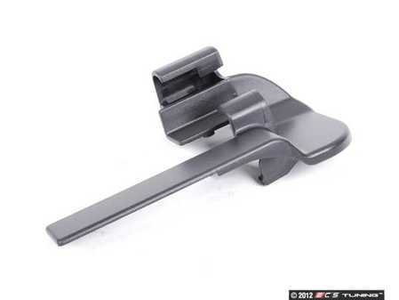 ES#137050 - 52107007702 - Seat Rail Trim - Front Right - Schwarz/Black. Covers the seat rail on the passenger seat - Genuine BMW - BMW