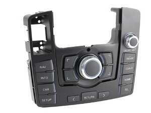 ES#398047 - 4L0919610BH77 - MMI Control Panel - 8 Button - Nero (Black) - Controls for the multi-media interface - Genuine Volkswagen Audi - Audi
