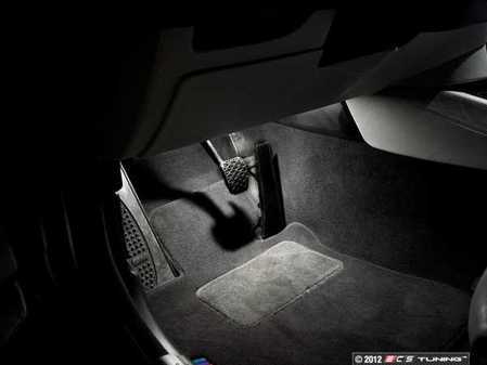 ES#2575634 - E64FTWLLLEDKT - LED Lighting Kit - Footwell - Illuminate the footwell of your vehicle with these new LEDs  - ZiZa - BMW