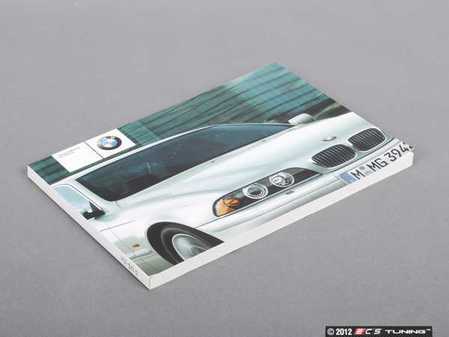 ES#12983 - 01410156818 - Owners Manual - Full of useful information and specifications - Genuine BMW - BMW
