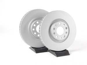 ES#2562246 - 4B3615301KT - Front Brake Rotors - Pair (321x30) - Featuring a protective Meyle Platinum coating. - Meyle - Audi