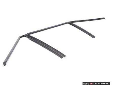 ES#95204 - 51348266126 - Rear Window Guide Trim - right - Window guide seal in the rear door - Genuine BMW - BMW