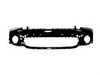 ES#74182 - 51112754003 - Bumper Cover Full Section - Primed - To replace your damaged bumper section - Genuine MINI - MINI